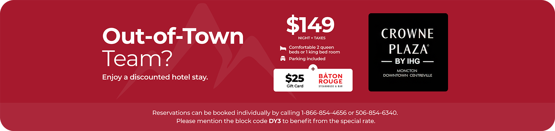 Crowne Plaza promo