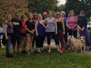 Our group from the Oshawa Myeloma March 2019