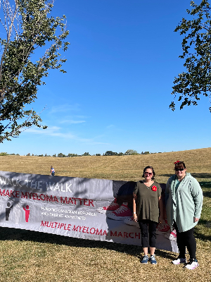 Marsha and Roberta at the March in 2022