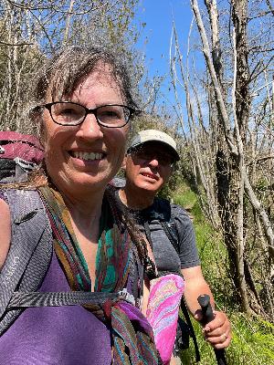 Crossing the Apennines mountain range in Aulla, Italy.